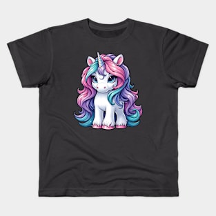 Unicorn S01 D66 Kids T-Shirt